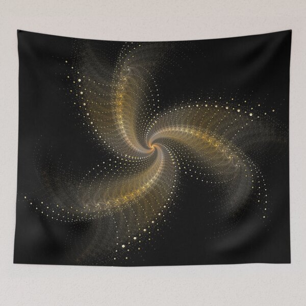 Item preview, The Golden Stardust Pinwheel designed and sold by bloorose.