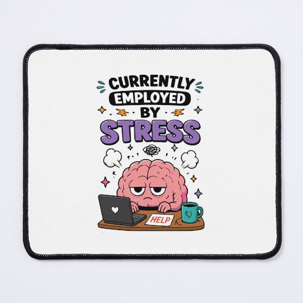 Item preview, Currently Employed By Stress Funny Office Humor designed and sold by Magmashup.