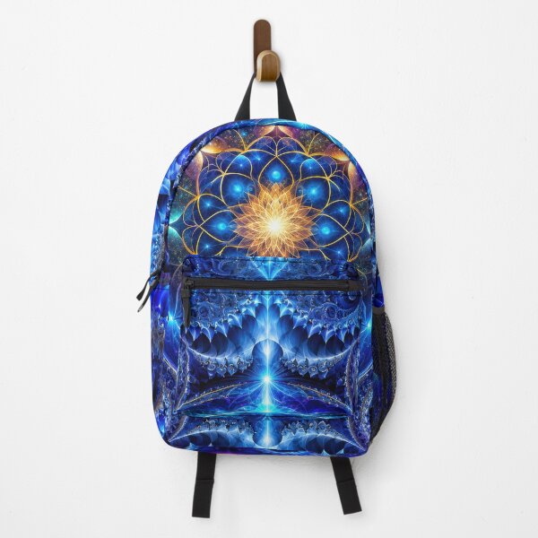 Item preview, Lab Visions 128: Blue Fractal Mandala designed and sold by The Psychedelic Anarchist.