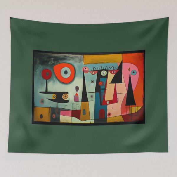 Item preview, Geometry in Motion - Vibrant Abstract Shapes Dancing Through Color Rhythm and Energy designed and sold by OlfactoART Studio.