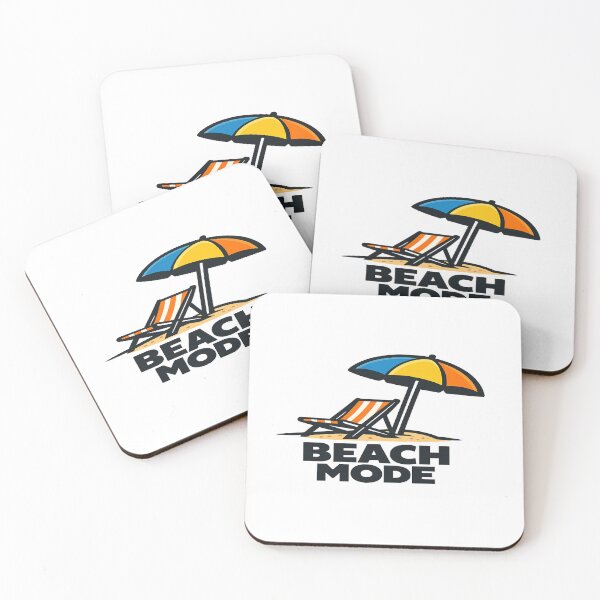 Item preview, Beach Mode Summer Vacation Beach Chair Graphic designed and sold by EastEndTownie.