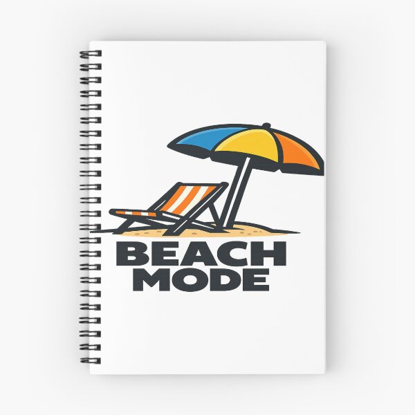 Item preview, Beach Mode Summer Vacation Beach Chair Graphic designed and sold by EastEndTownie.