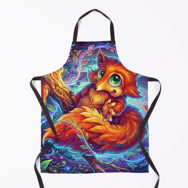 Item preview, Forest Friends – Neon Fox designed and sold by NeonSpiritArt.