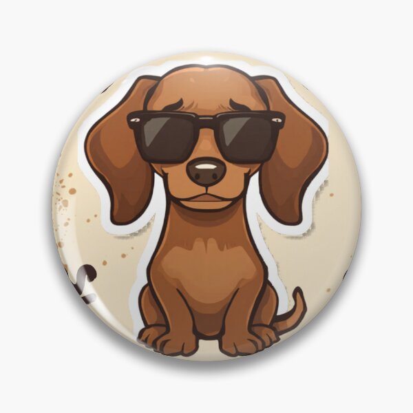 Item preview, Long on Love Short on Patience - Funny Dachshund Dog Owner Gift Sticker designed and sold by RedRubyBubble.