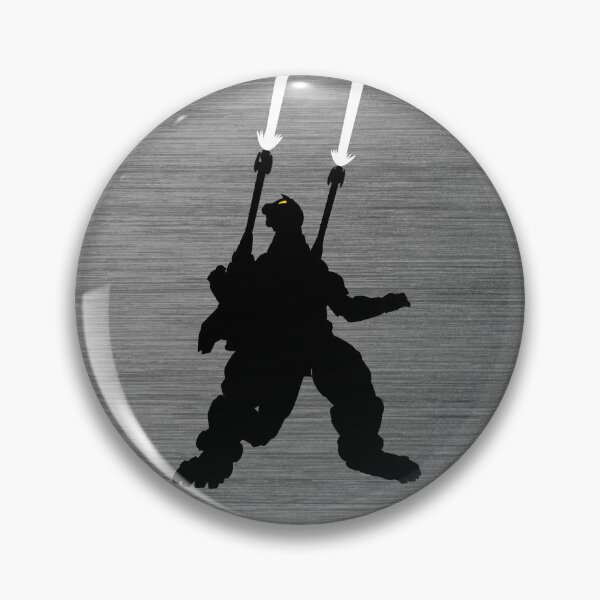 Item preview, Mechagodzilla II Cannon Attack Silhouette designed and sold by The Steele Forge.