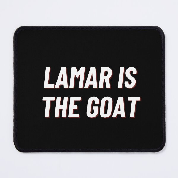 Item preview, Lamar Jackson GOAT Baltimore Ravens Fan Design designed and sold by ThatFootball12.