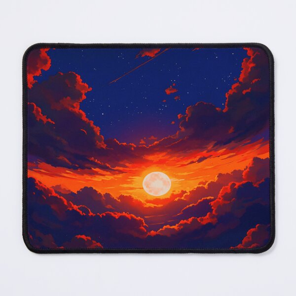 Item preview, Dreamy Moonrise Over The City designed and sold by LomainTatiana8.
