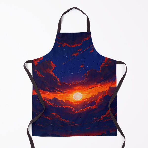 Item preview, Dreamy Moonrise Over The City designed and sold by LomainTatiana8.