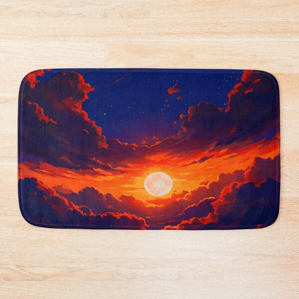 Item preview, Dreamy Moonrise Over The City designed and sold by LomainTatiana8.