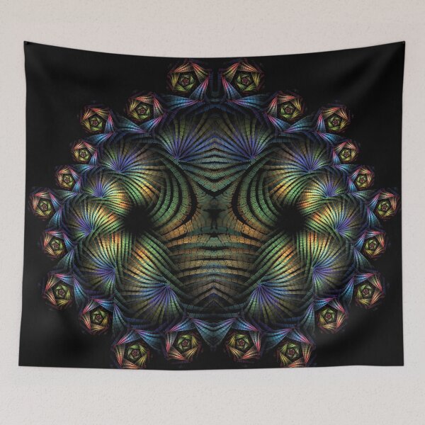 Item preview, The Aztec Scrollwork Medallion designed and sold by bloorose.