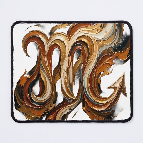 Item preview, Scorpio Zodiac Symbol: Luxury Impasto Oil Painting designed and sold by SupernovaNote.