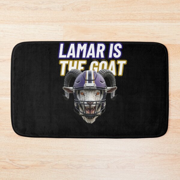 Item preview, Lamar is the GOAT Ravens QB Legendary Fan Art designed and sold by ThatFootball12.