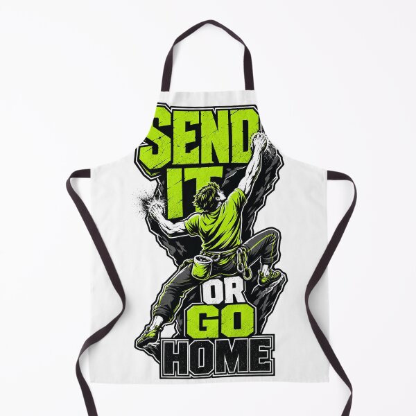 Item preview, Rock Climbing Send It Funny Climber Bouldering designed and sold by VisualArtsOasis.