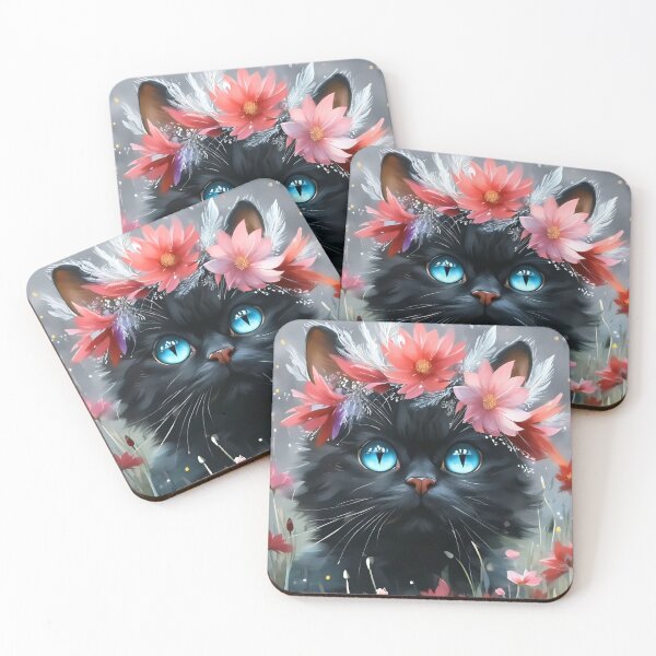 Item preview, Whimsical Black Cat designed and sold by Black Cat Matters.