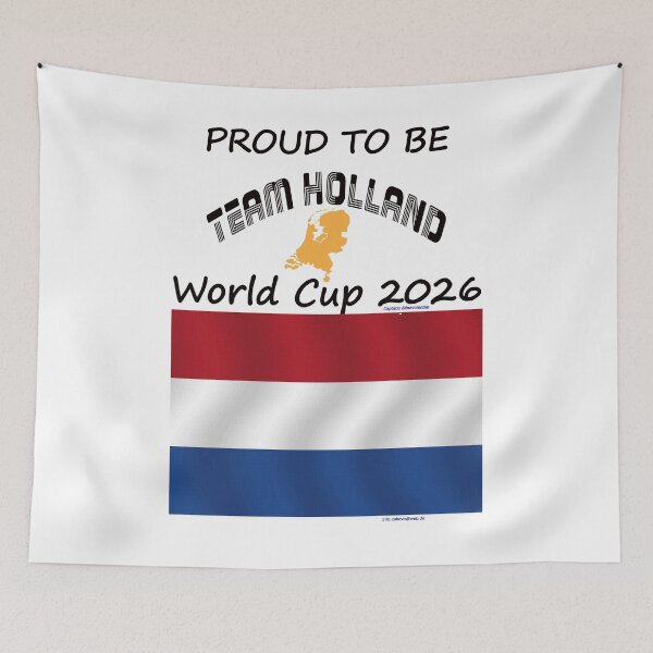 Item preview, Holland Fan T‑Shirt world Soccer Cup 2026 football Netherlands outfit designed and sold by cabevo.