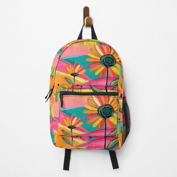 Item preview, Sunflowers Across Rolling Hills - Vibrant Blooms Dancing Beneath a Colorful Countryside Sky designed and sold by OlfactoART Studio.