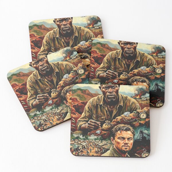 Item preview, The Cost of Conflict – Blood Diamond Fine Art Print designed and sold by Art's Diner.