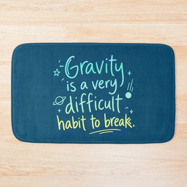Item preview, Gravity: difficult habit designed and sold by Javier Narváez Solarte.