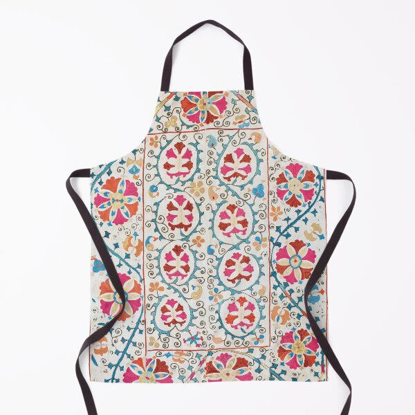 Aperçu de l'œuvre Bokhara Suzani Antique Ouzbékistan Broderie Imprimer créée et vendue par Vicky Brago-Mitchell®.