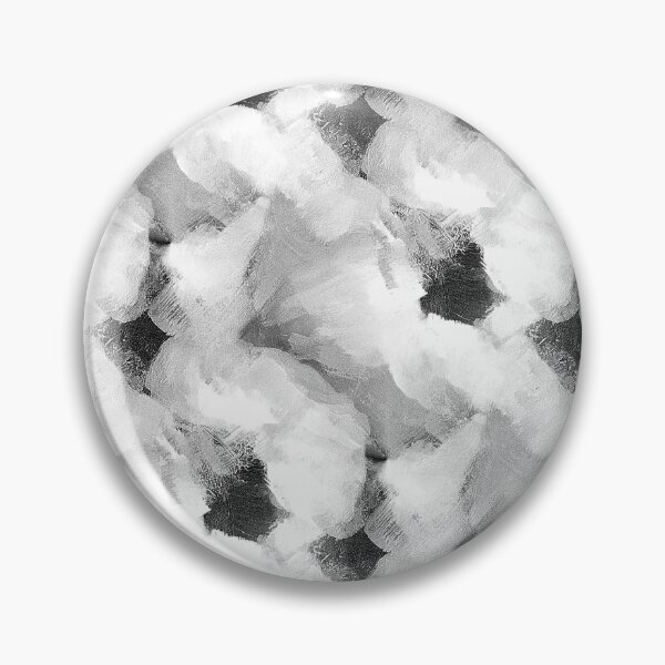 Item preview, Painterly Soft Abstract Flowers in White designed and sold by Artistestella.