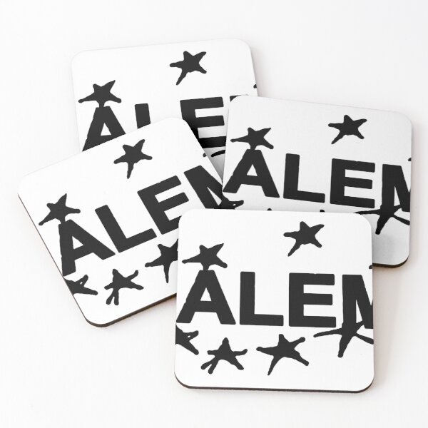 Aperçu de l'œuvre Logo noir du groupe Salem Stars créée et vendue par starlettexoxo.