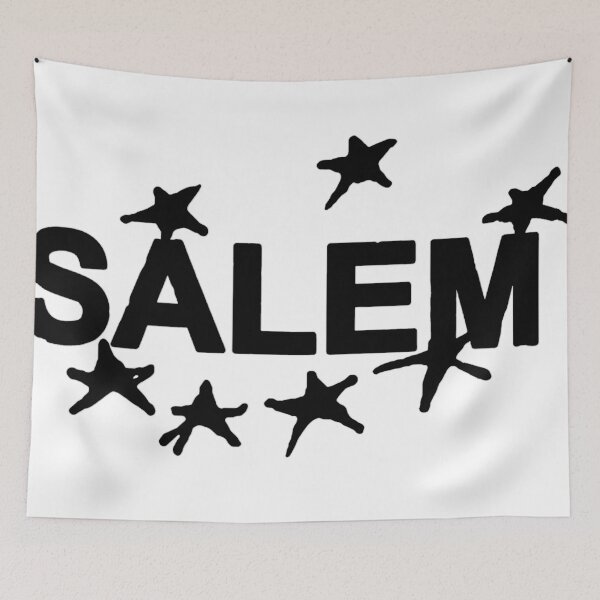 Item preview, Salem Stars Band Logo Black  designed and sold by starlettexoxo.