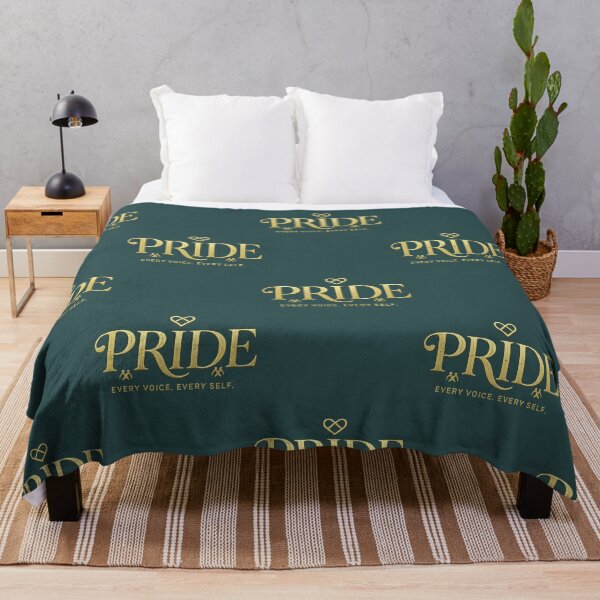 Item preview, Pride Every Voice Every Self Gold LGBTQ Logo Design designed and sold by arifali786.