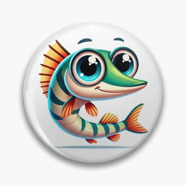 Item preview, Adorable Florida Gar Fish designed and sold by Sillytoe.