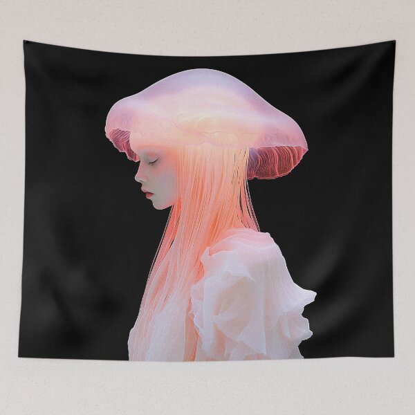 Item preview, JELLYFISH HEAD designed and sold by GoodCompanyTee.