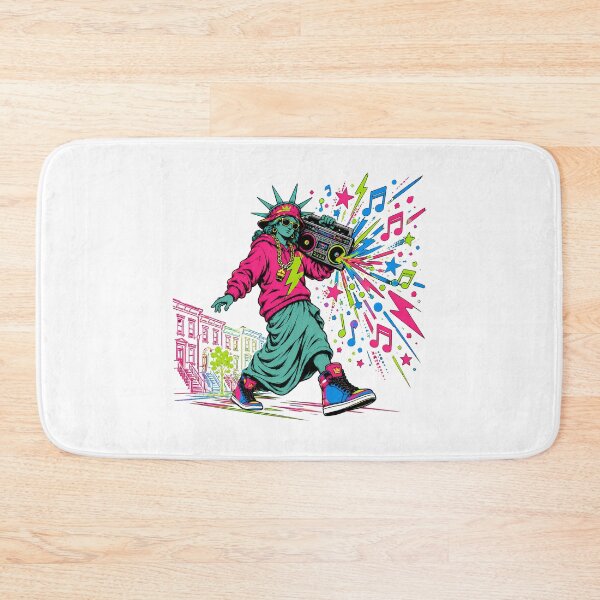 Item preview, Hip Hop Lady Liberty Boombox Sneaker NYC designed and sold by chattsuede.