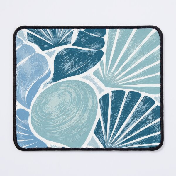 Item preview, Breathtaking Deep Ocean Teal Blue Seashells  designed and sold by scicilysimonee.