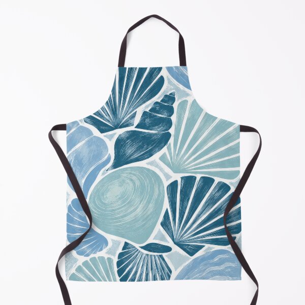 Item preview, Breathtaking Deep Ocean Teal Blue Seashells designed and sold by scicilysimonee.