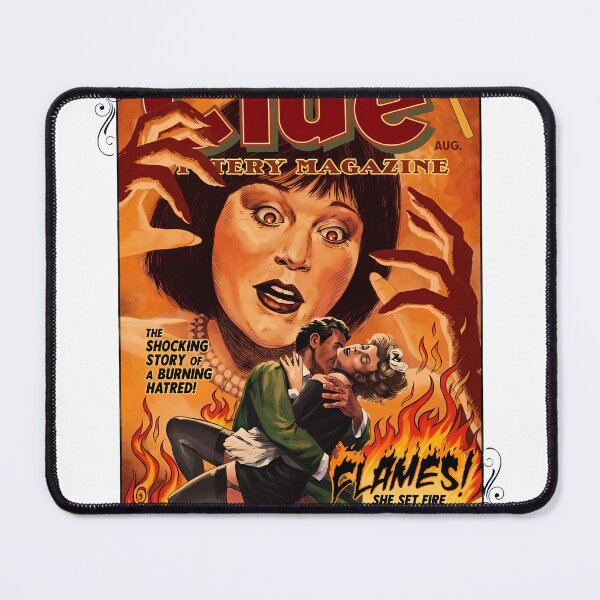 Item preview, Vintage Pulp Fiction Magazine Cover Art designed and sold by CuteArtKawaii.