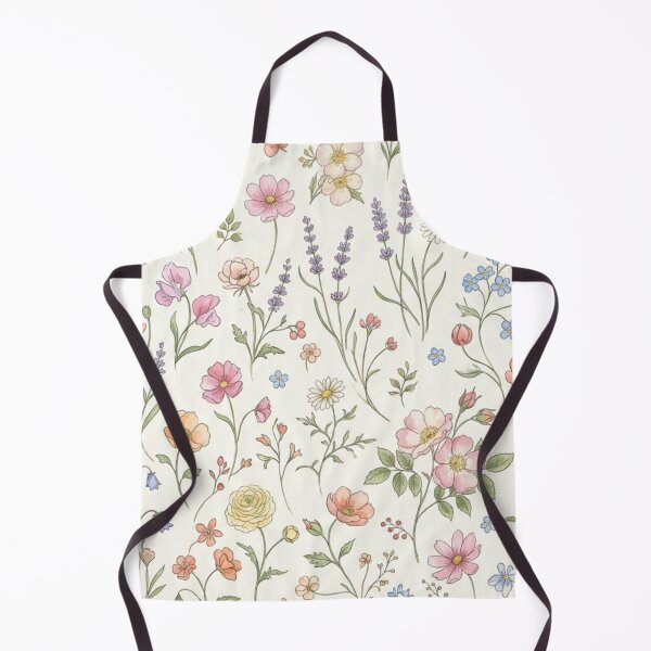 Item preview, Vintage Wildflower Botanical Seamless Pattern designed and sold by FashioonTrends.
