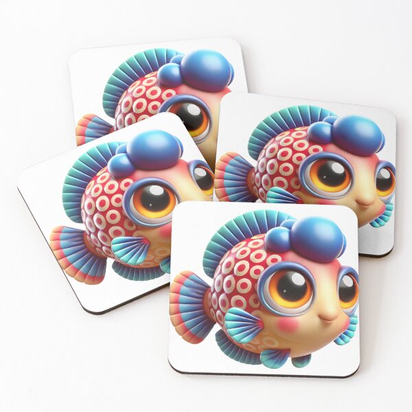 Item preview, Adorable Flowerhorn Fish designed and sold by Sillytoe.