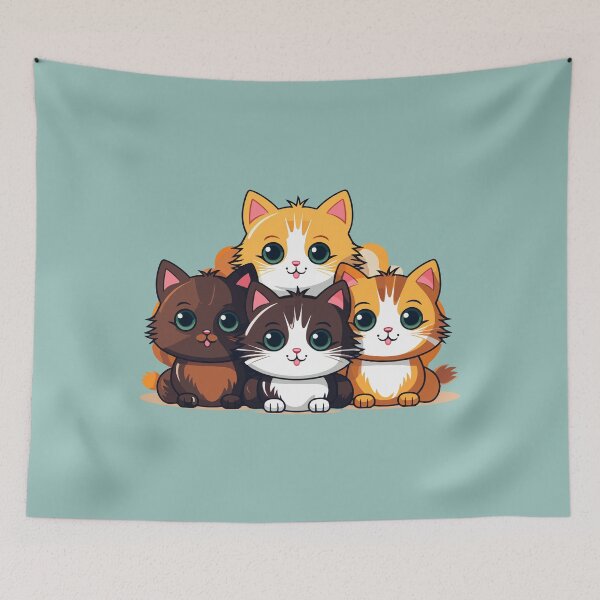 Item preview, Kittens family designed and sold by Bhavna111.