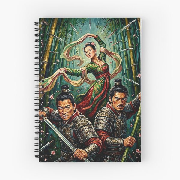 Item preview, The Dance of Daggers – House of Flying Daggers Fine Art Print designed and sold by Art's Diner.