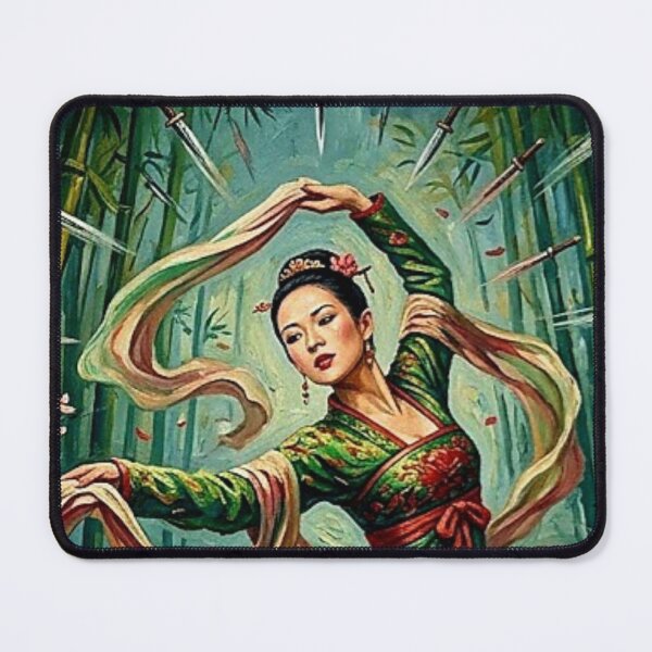 Item preview, The Dance of Daggers – House of Flying Daggers Fine Art Print designed and sold by Art's Diner.