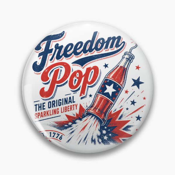 Item preview, Sparkling Liberty Firework Rocket 1776 Vintage Patriotic designed and sold by chattsuede.