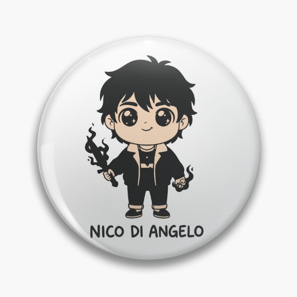 Item preview, Cute Baby Nico di Angelo Chibi Son of Hades Fan Design designed and sold by What you are is Beautiful.