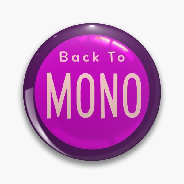 Item preview, Back To Mono Pink designed and sold by Normbot2000.