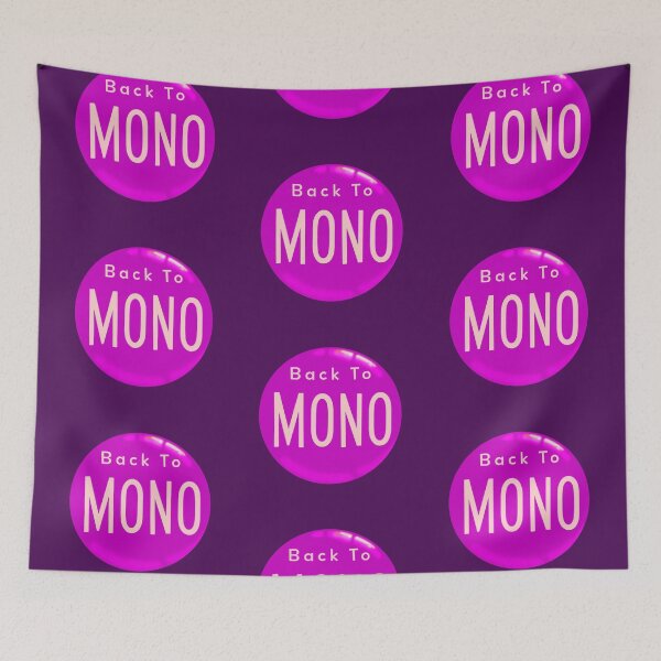 Item preview, Back To Mono Pink designed and sold by Normbot2000.