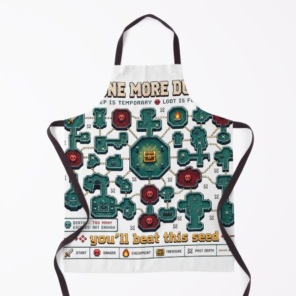 Item preview, Just One More Dungeon Pixel Map Roguelike Gamer Shirt designed and sold by Shaw1Berry.