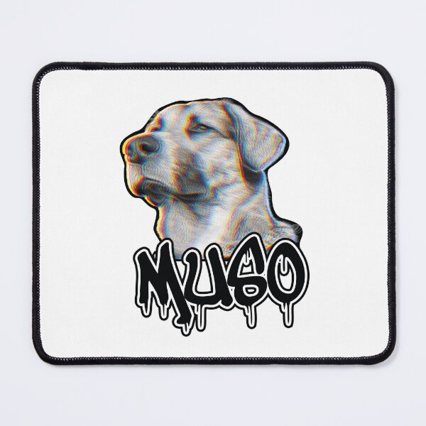 Item preview, Street Art Glitch Dog Portrait - Urban Graffiti Style designed and sold by alessandramtoro_design.