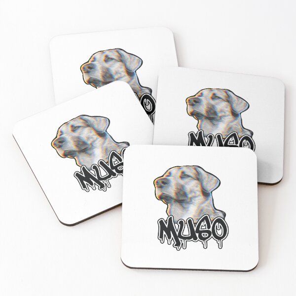 Item preview, Street Art Glitch Dog Portrait - Urban Graffiti Style designed and sold by alessandramtoro_shop.