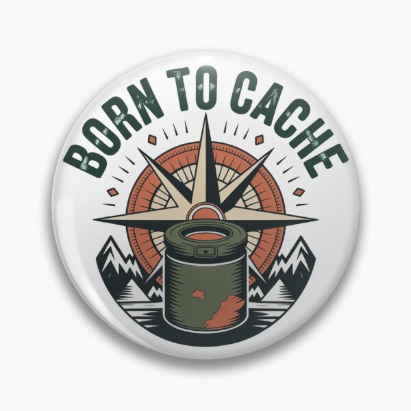 Item preview, Born To Cache Vintage Geocaching Shirt designed and sold by MitikS.
