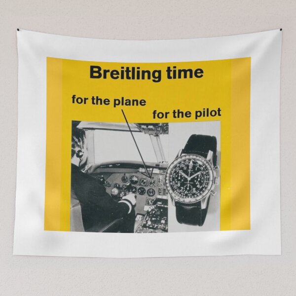 Item preview, breitling time for the plane for the pilot designed and sold by PilotandPlane.