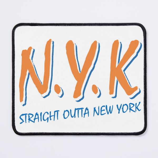Item preview, NYK in NWA style - New York Knicks - Straight Outta New York designed and sold by TVpopSHOP.