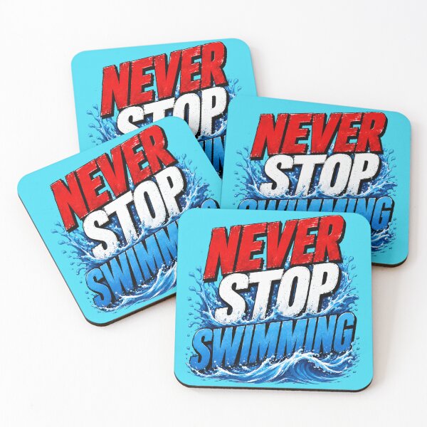 Item preview, Never Stop Swimming designed and sold by BigPhilly25.