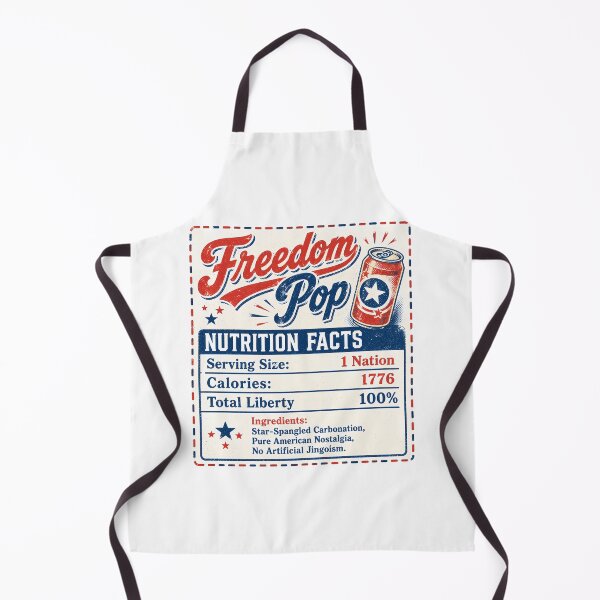 Item preview, 1776 Nutrition Facts Vintage Americana Soda Parody designed and sold by chattsuede.